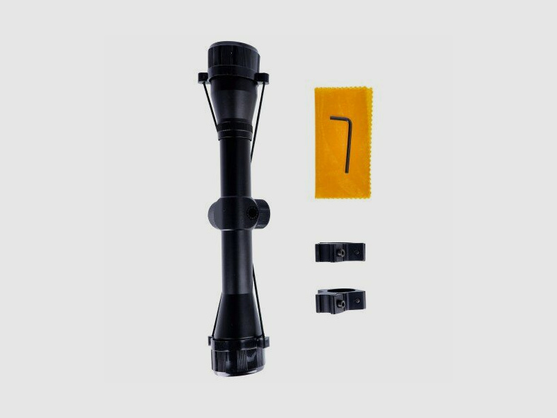 Leader Zielfernrohr 4x32 Abs.: Duplex mit 11mm-Ringen