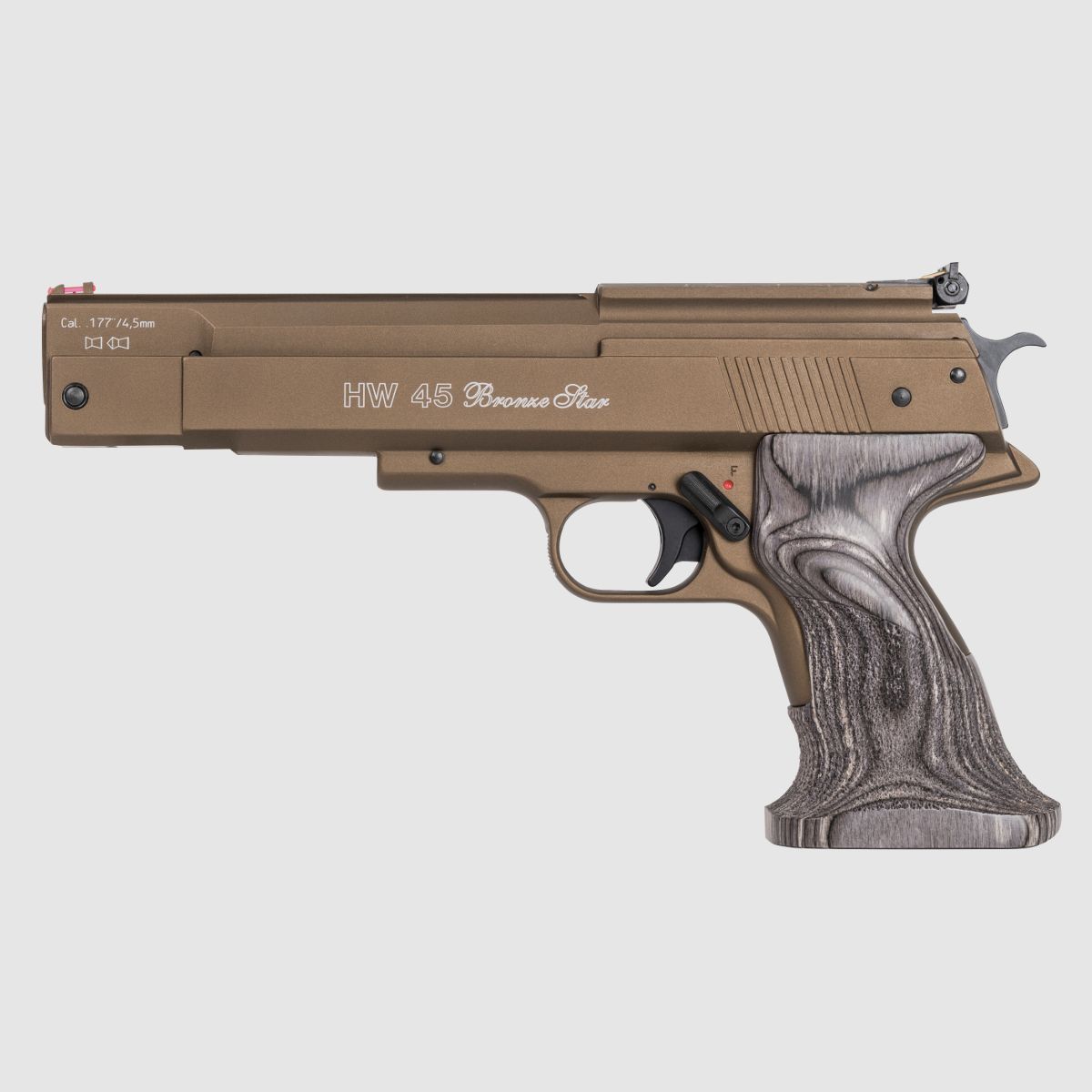 Luftpistole Weihrauch HW 45 Bronze Star Kal. 4,5mm