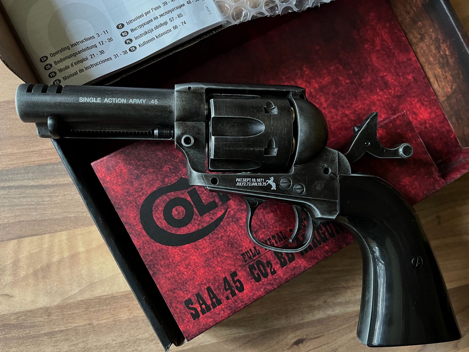 COLT SAA 3 pulgadas CO2 Umarex