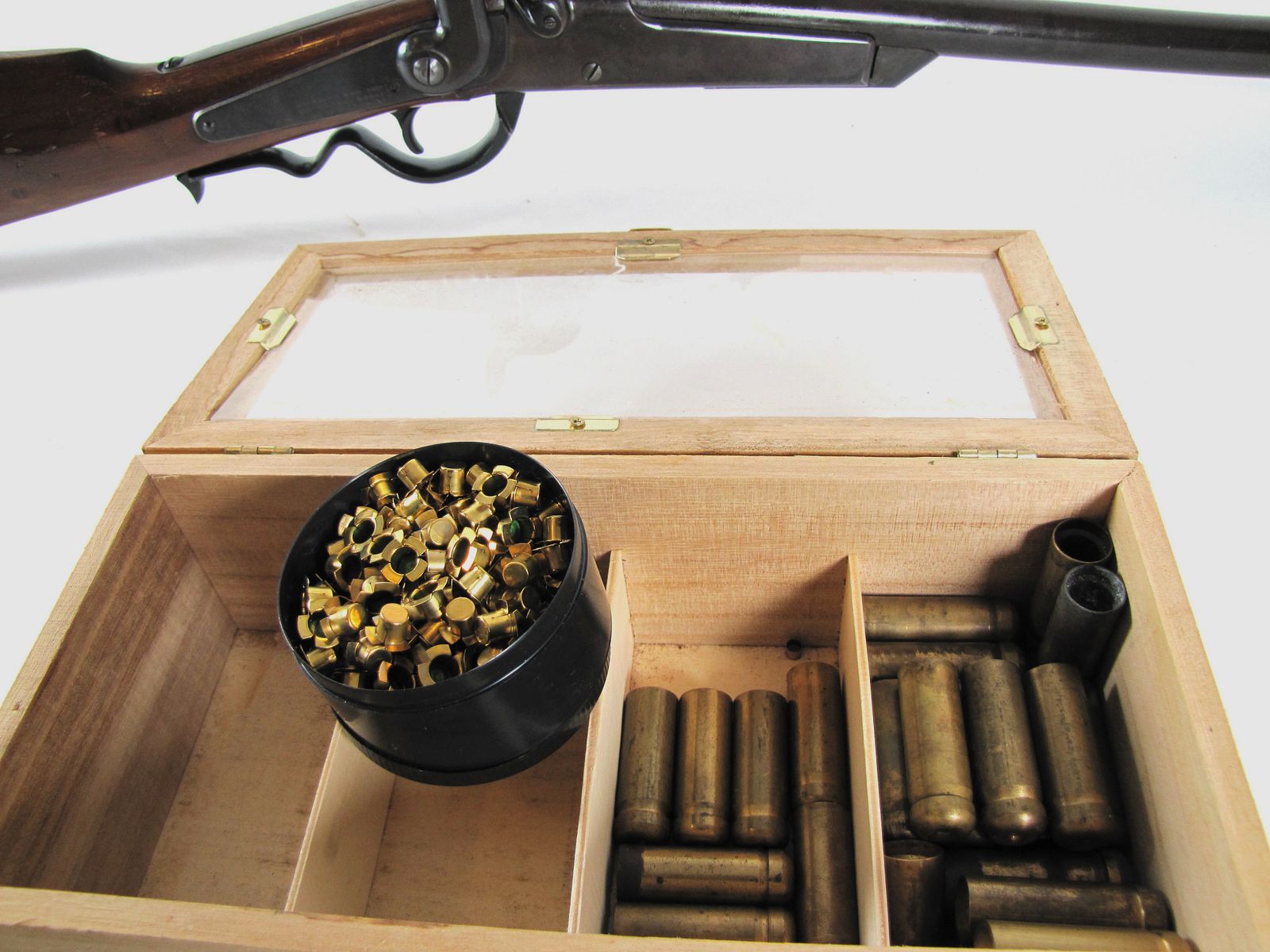 Vorderlader Wischo Gallager Mod 1860 vom Erma Werk, hergestellt in W. Deutschland,