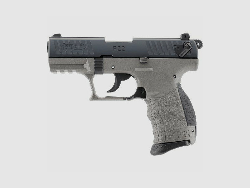 Walther P22Q 9 mm P.A.K. Meteor Gray