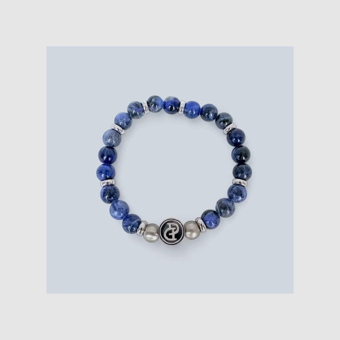 ARMBAND AUS STAHL UND NATÜRLICHEN STEINEN, Bild 3 von 7