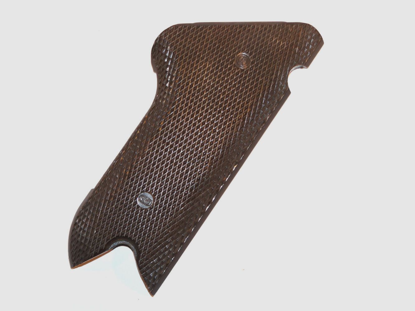 Weapon factory Bern new grip panel right Bakelite for Swiss service pistol Parabellum 1929 caliber 7.65mmPara, P08