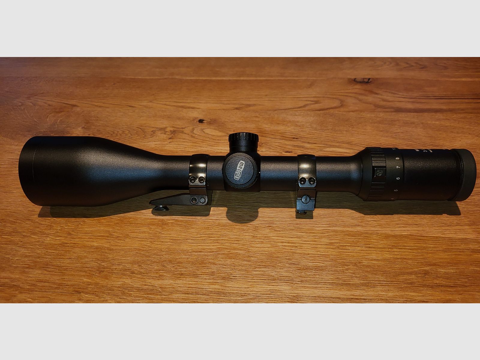 Meopta Meostar R1 3-12 x 56 RD mit Leuchtpunkt und Schwenkmontage