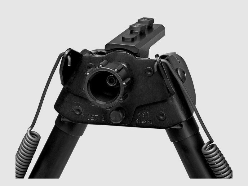 HARRIS Zweibein 6–9" M‑LOK mit Drehgelenk, Quick Deploy