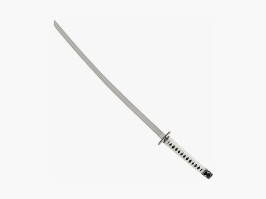 Katana Schwert mit zwei Beimessern Kozuga und Kogai, weiss