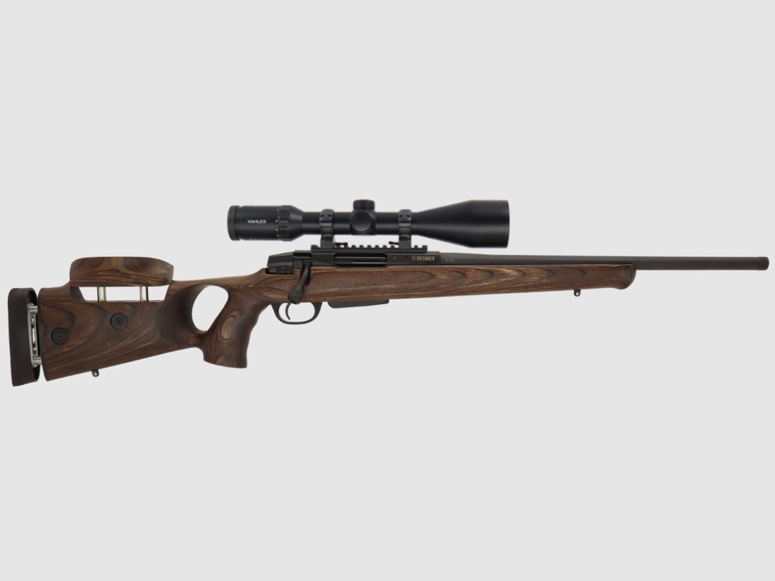 Complete package: Burner BR20 B&H Prohunter Flex stock with double adjustment including Kahles Helia 2.4-12x56i (Art.No.: BR20PHFP11) Financing possible