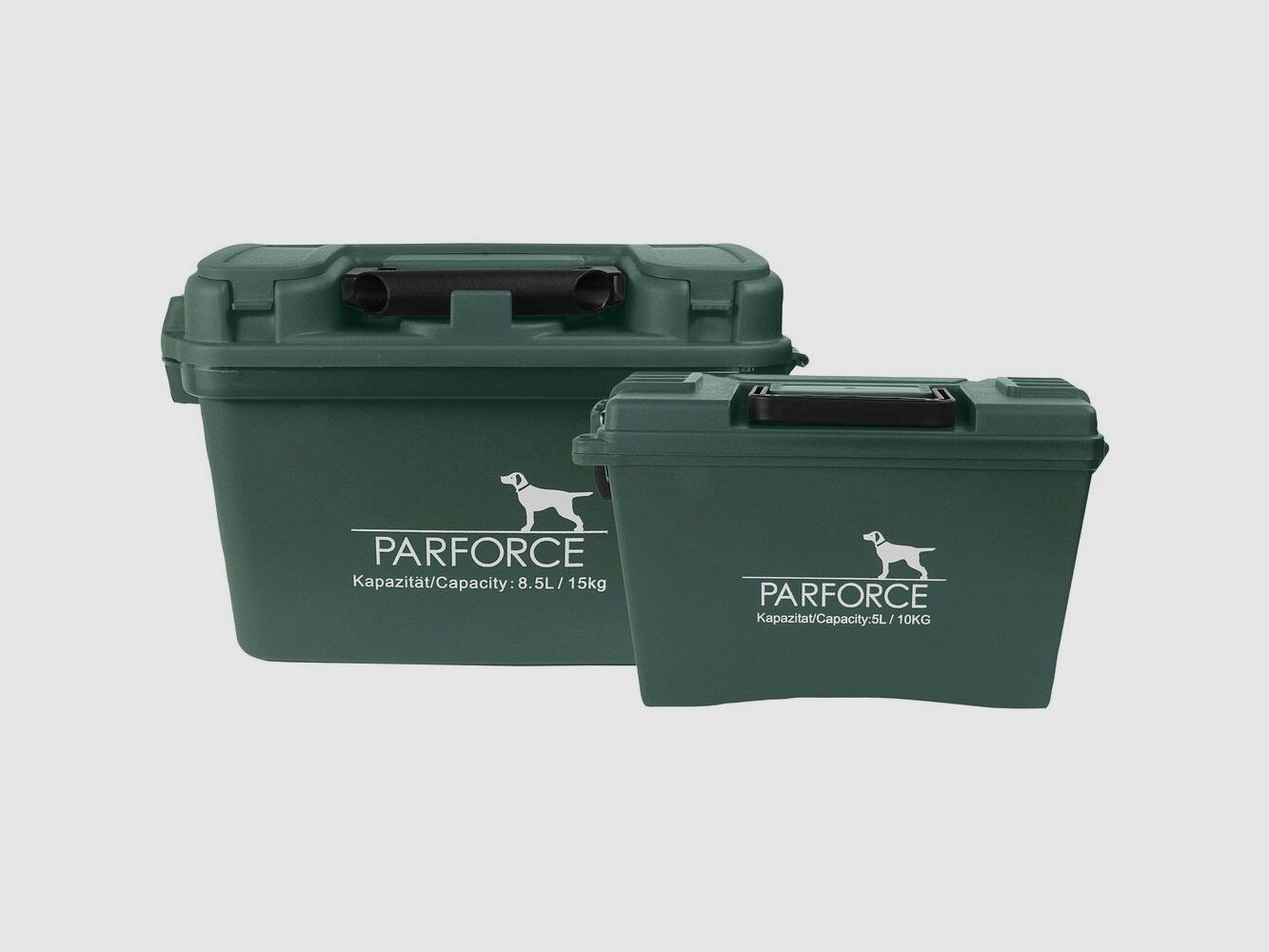 Parforce Transport- und Munitionsbox - 2er-Set Farbe Oliv