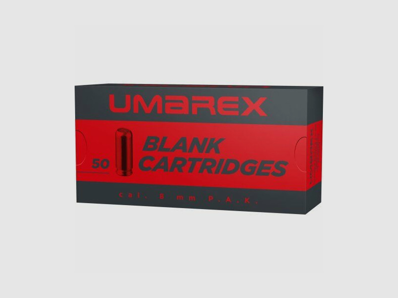 Umarex cartucce a salve 8 mm P.A.K., 50 pz.