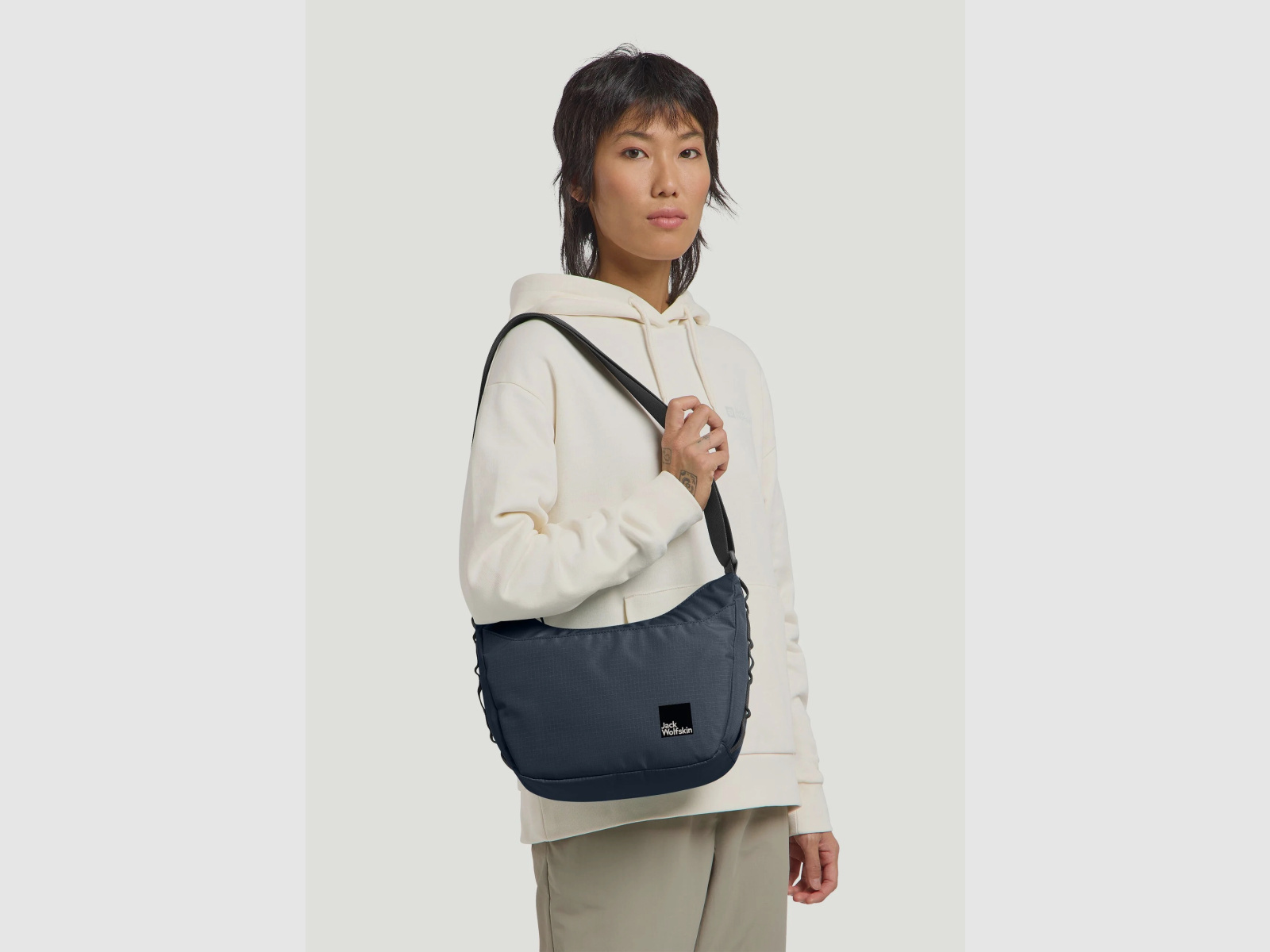 JACK WOLFSKIN Rose Shoulder Bag Midnight Sky
