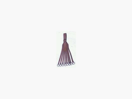 Lederpatronenetui 8,16 Riemen