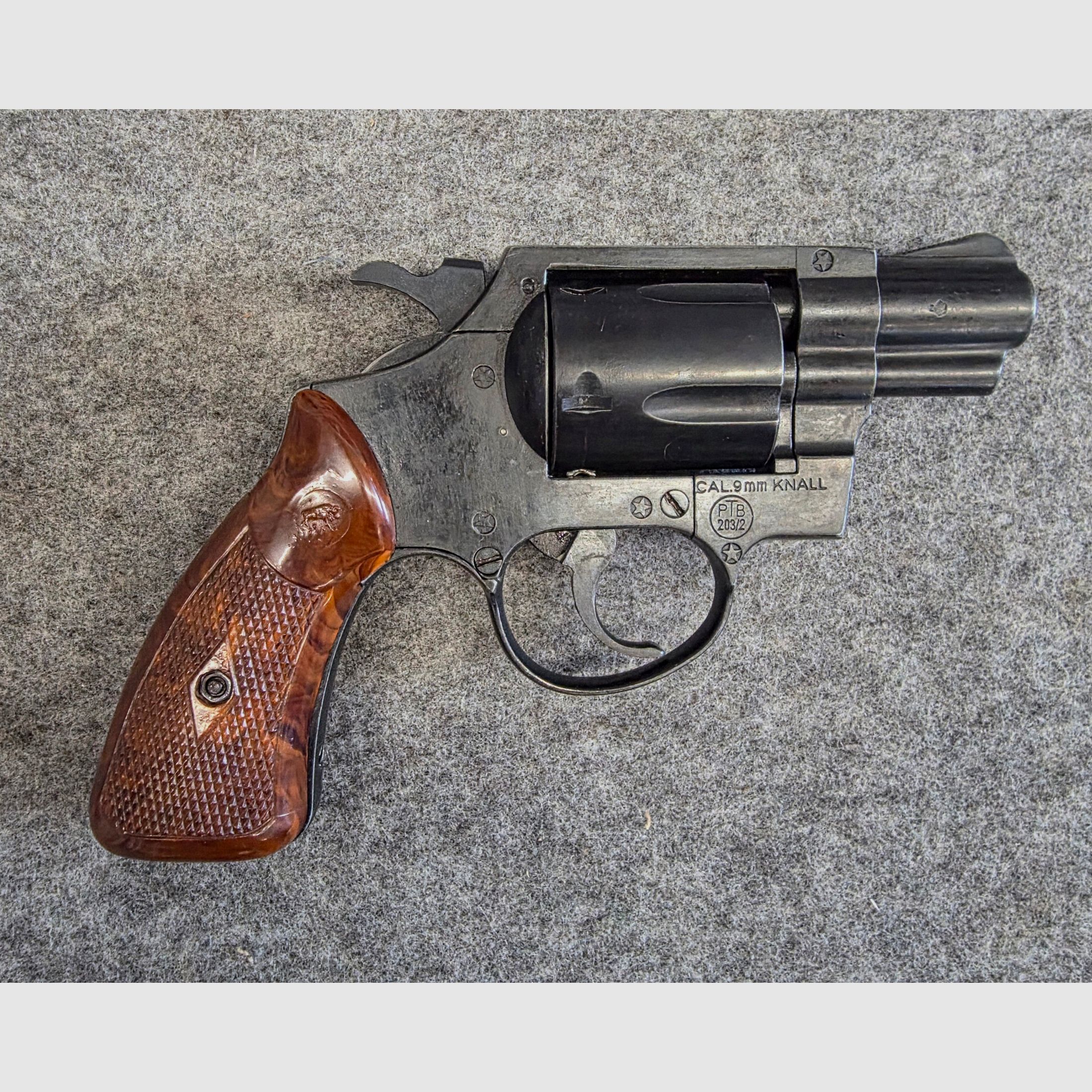 SRS Revolver ME 38 Marshal in Cal. .380 RK 9mm RK Blued