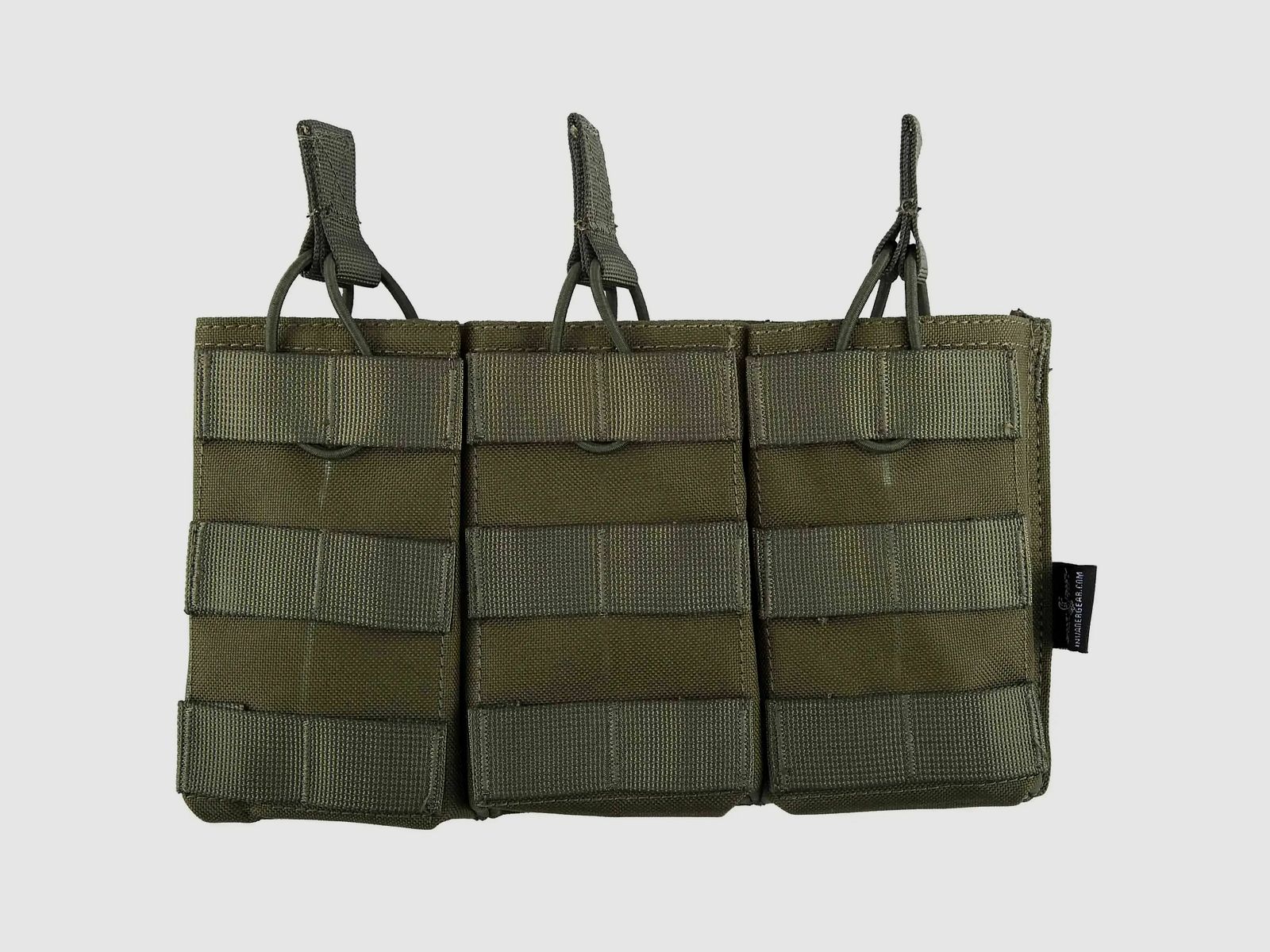 Invadergear Invadergear Funda para cargadores 5.56 Triple DA - Negro