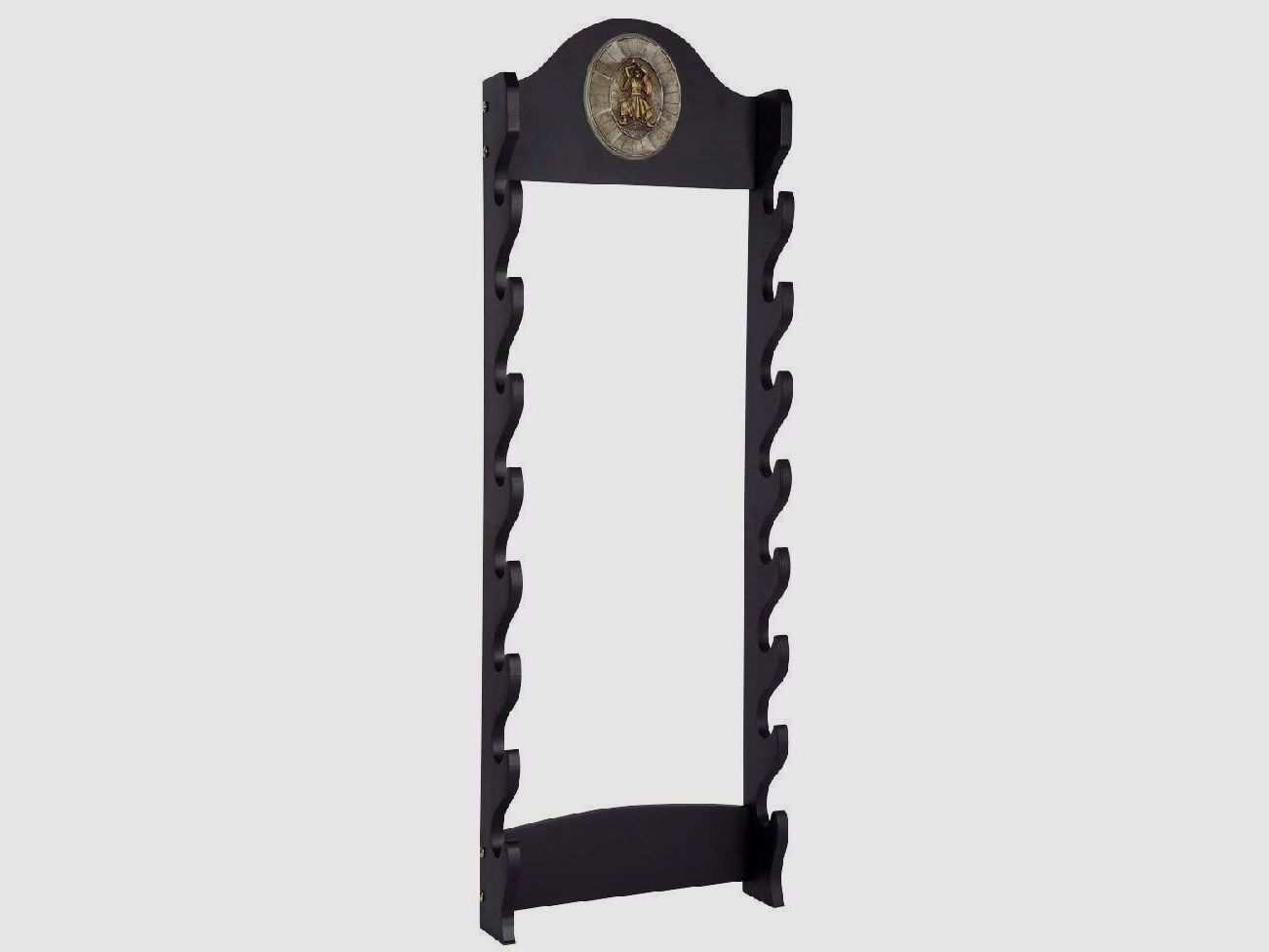 Wandhalter fr 8 Samurai Schwerter Schwertstnder Schwerthalter