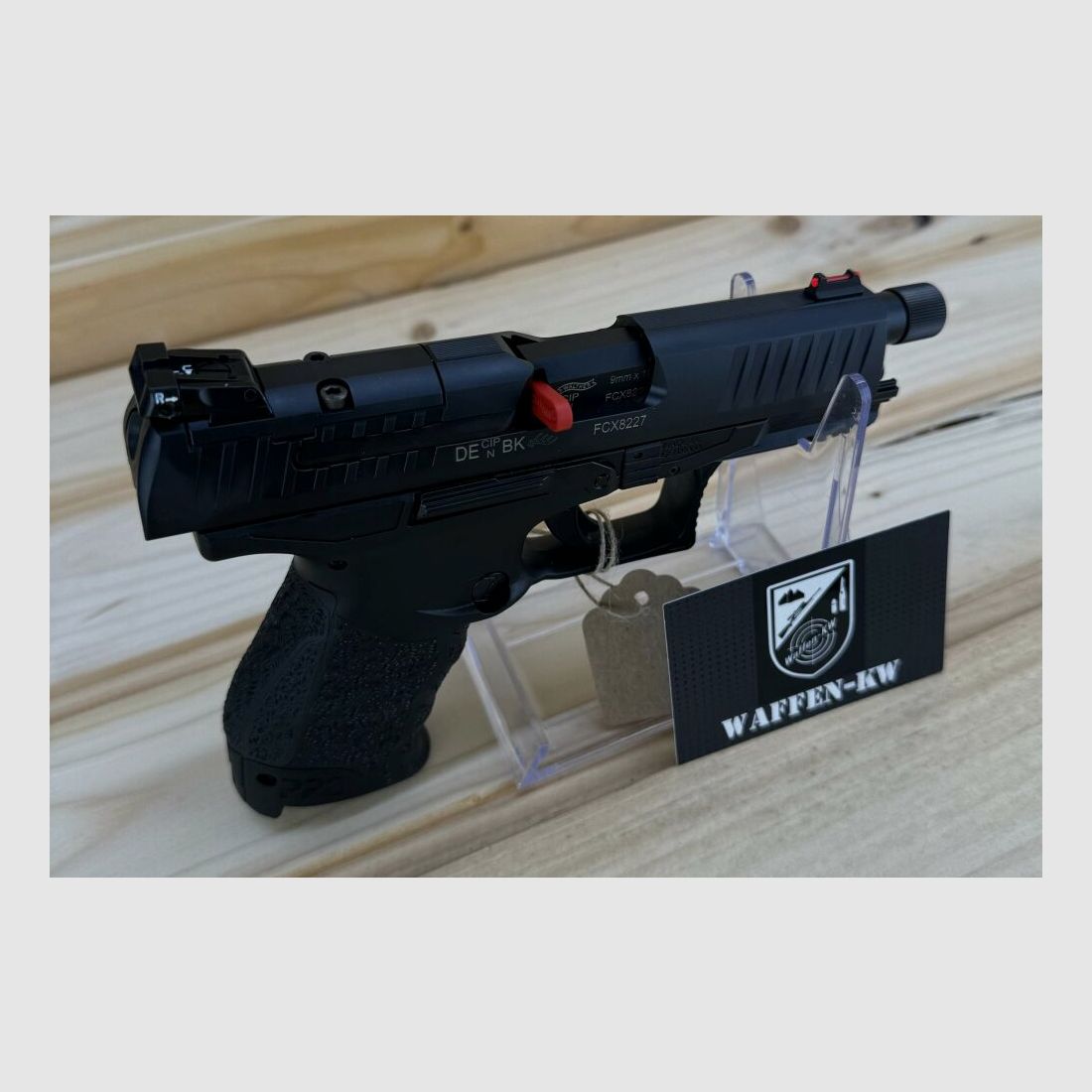 Vorführwaffe Carl Walther halblautem. Pistole PPQ M2 Q4 9x19 9mm Luger 15R/ 9mmLuger