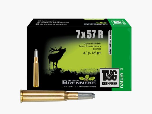 Brenneke 7x57R TUG nature+ 8.3g/128grs.
