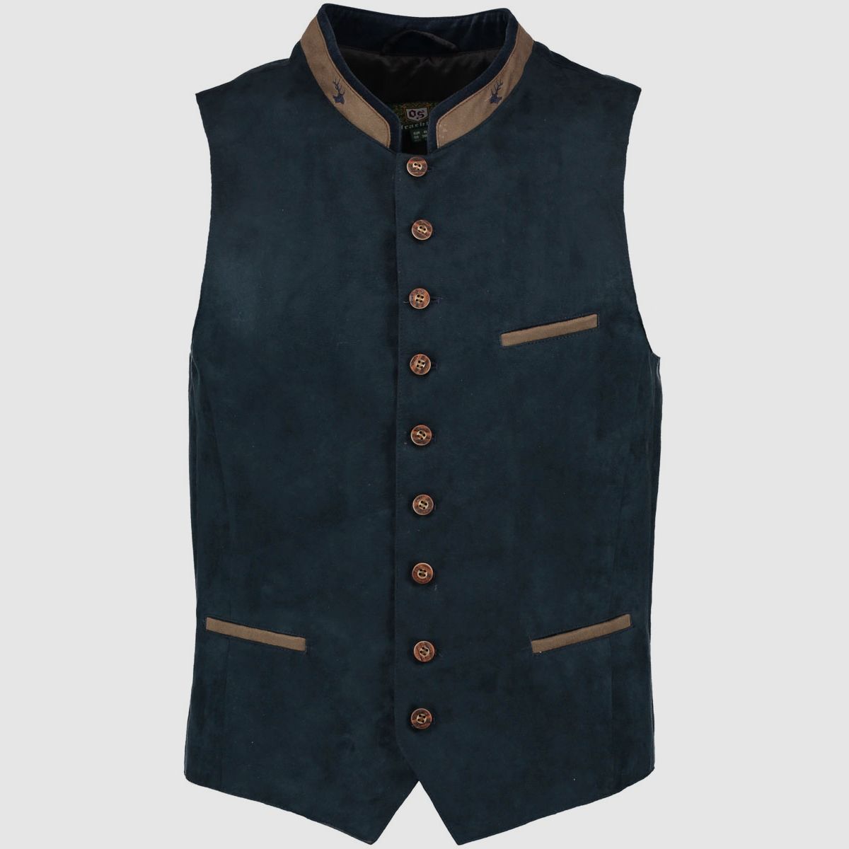 OS TRACHTEN GILET ELEGANTE PETROLIO, Bild 1 von 2