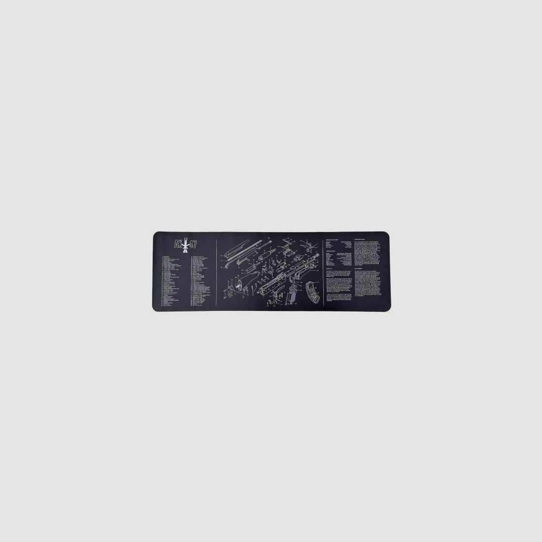 AK47 Gun Cleaning Mat