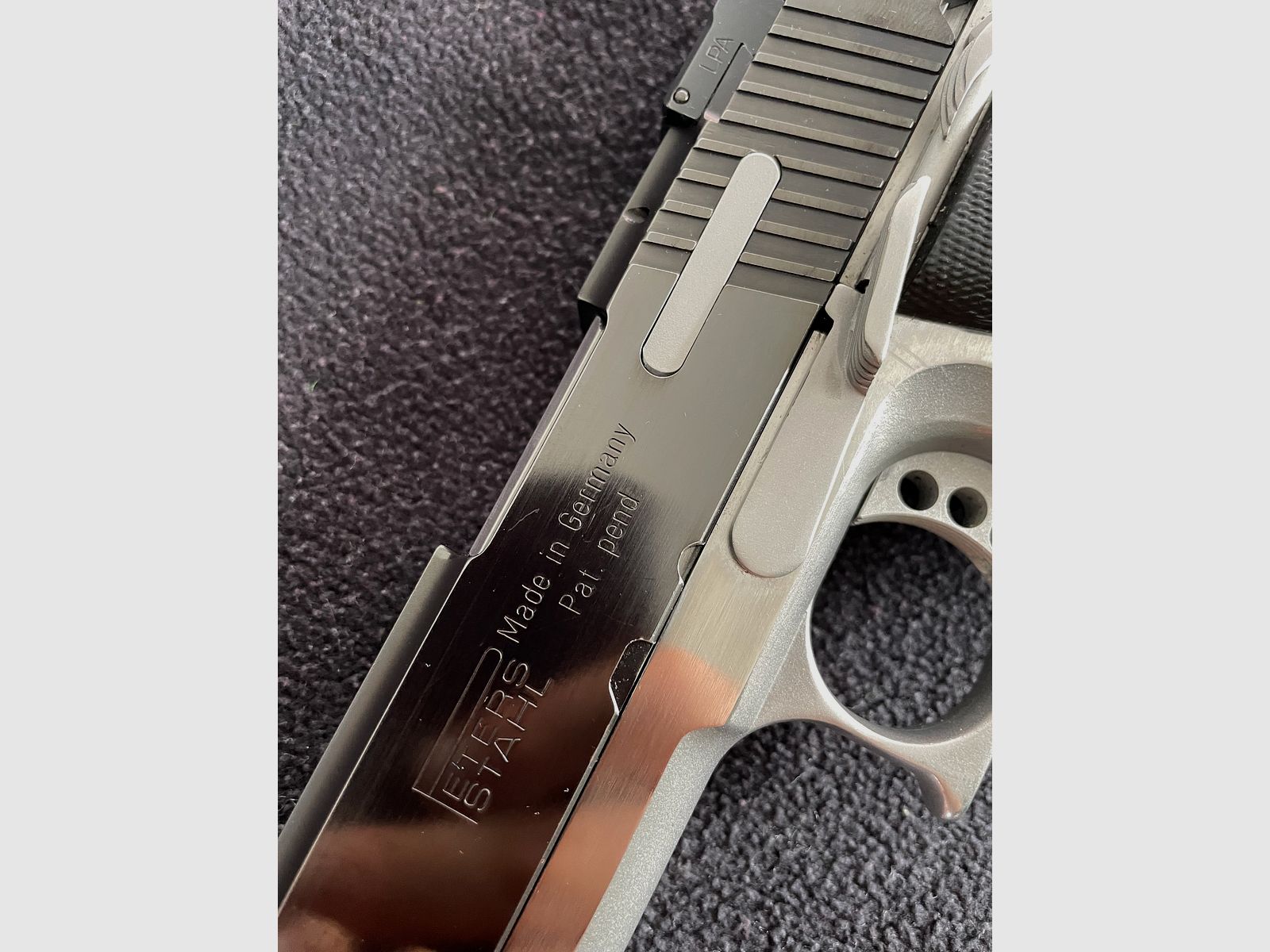 Peters Stahl .45 wie Colt 1911