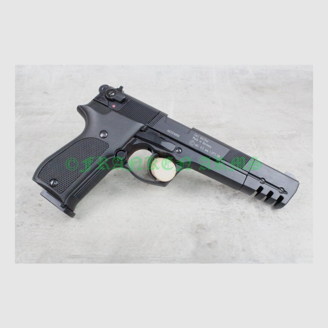 Walther CP88 Competition Brüniert Komplettset