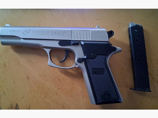 Colt Double Eagle 9 mm P.A.K matt brüniert mit Magazin, ohne Koffer oder Abschussbecher