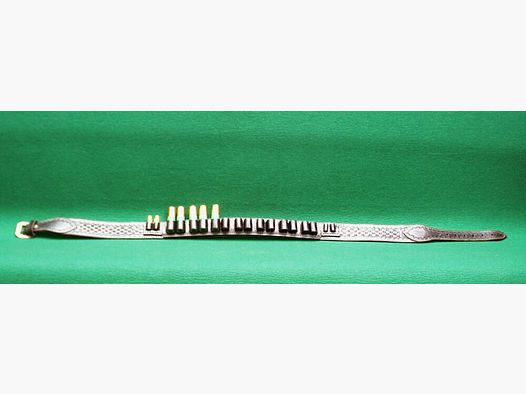 Custom Made Leder Gürtel, schwarz, 5cm breit