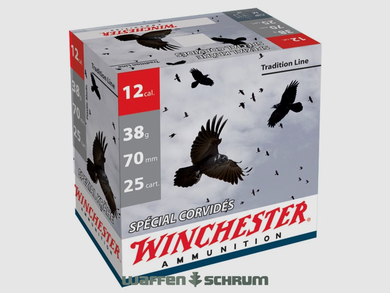 Winchester Krähe 12/70 3,1mm - 38g