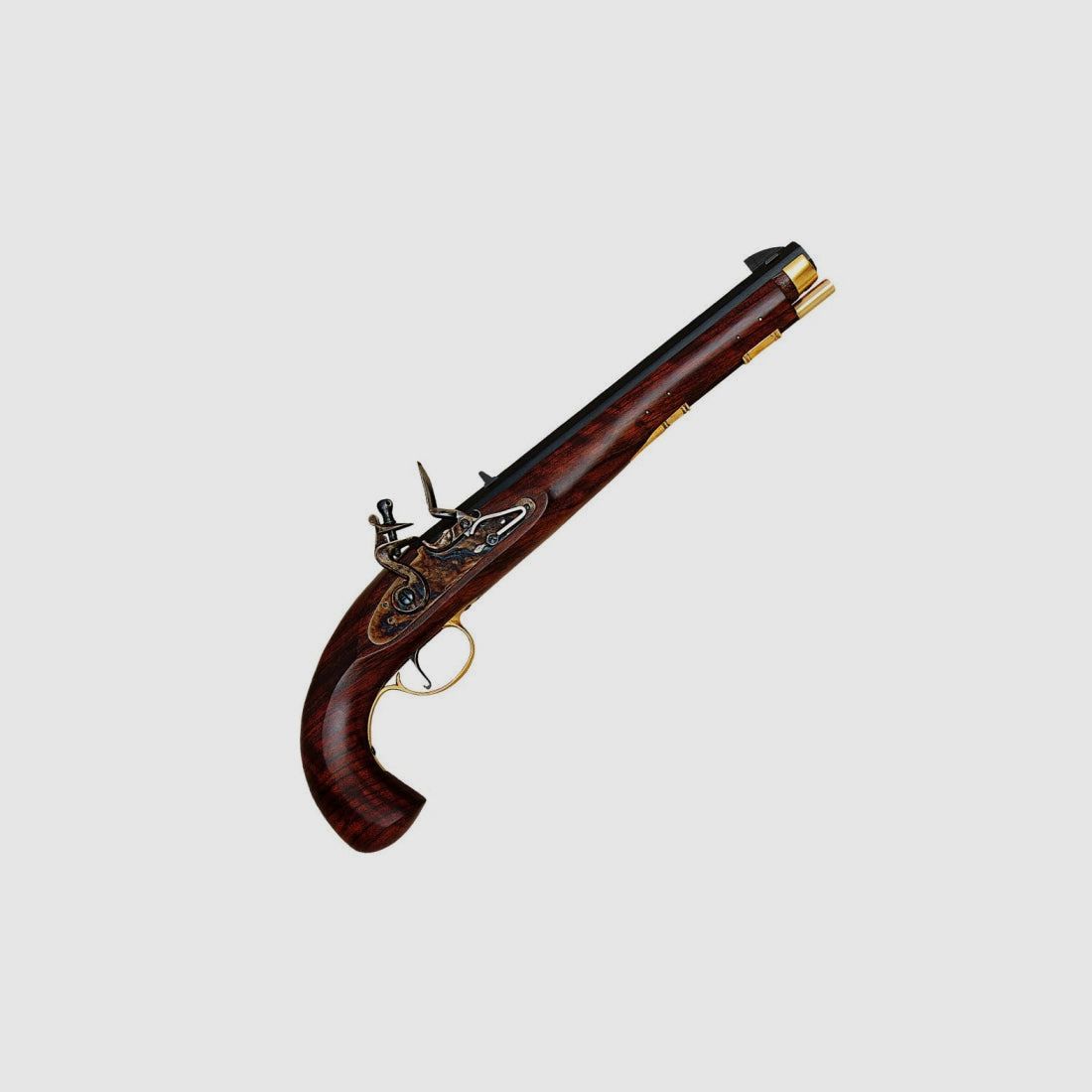 Pistole aus Schwarzpulver Davide Pedersoli Kentucky mit Steinschloss - Kal. 45 p, Bild 1 von 2