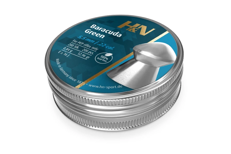 H&N Baracuda Green 5.5mm, afbeelding 1 van 3