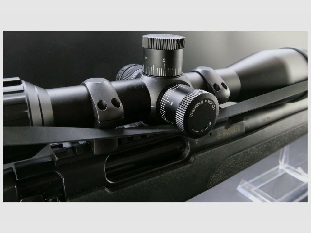 Brenner BR20 .308Win; Stahl-Picatinny, Stahl Hawke Montage und HAWKE Zielfe	 .308Win