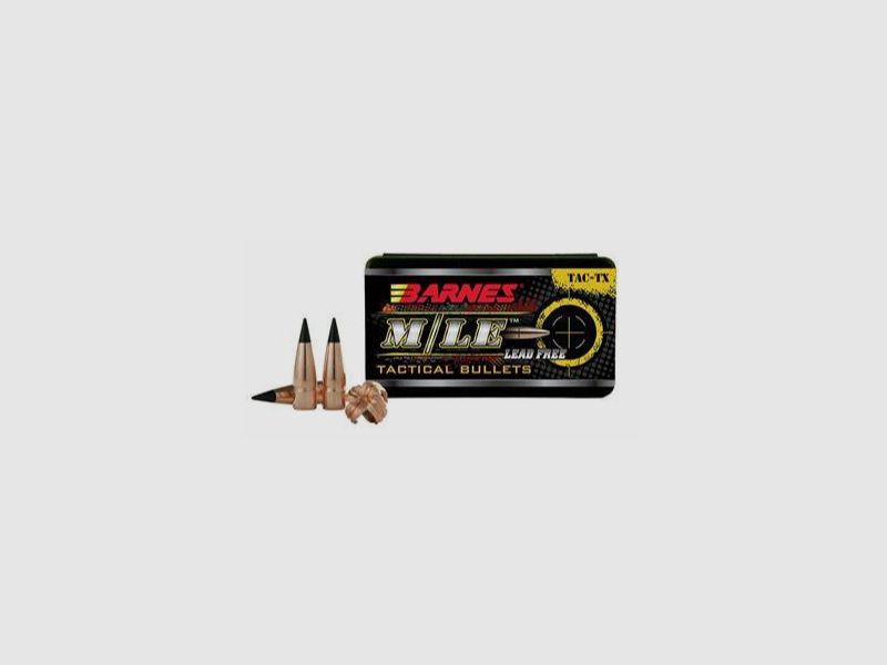 Barnes TAC-TX BT Bullets 6.5 mm/.264 – 115 Grain Item 31142
