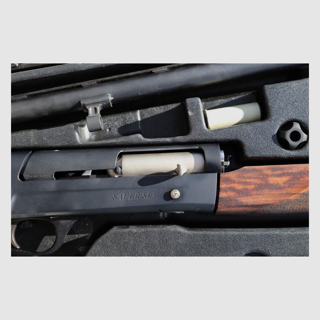 Sauer SL5  12/76 , Stahlschrot-Beschuss, neuwertig