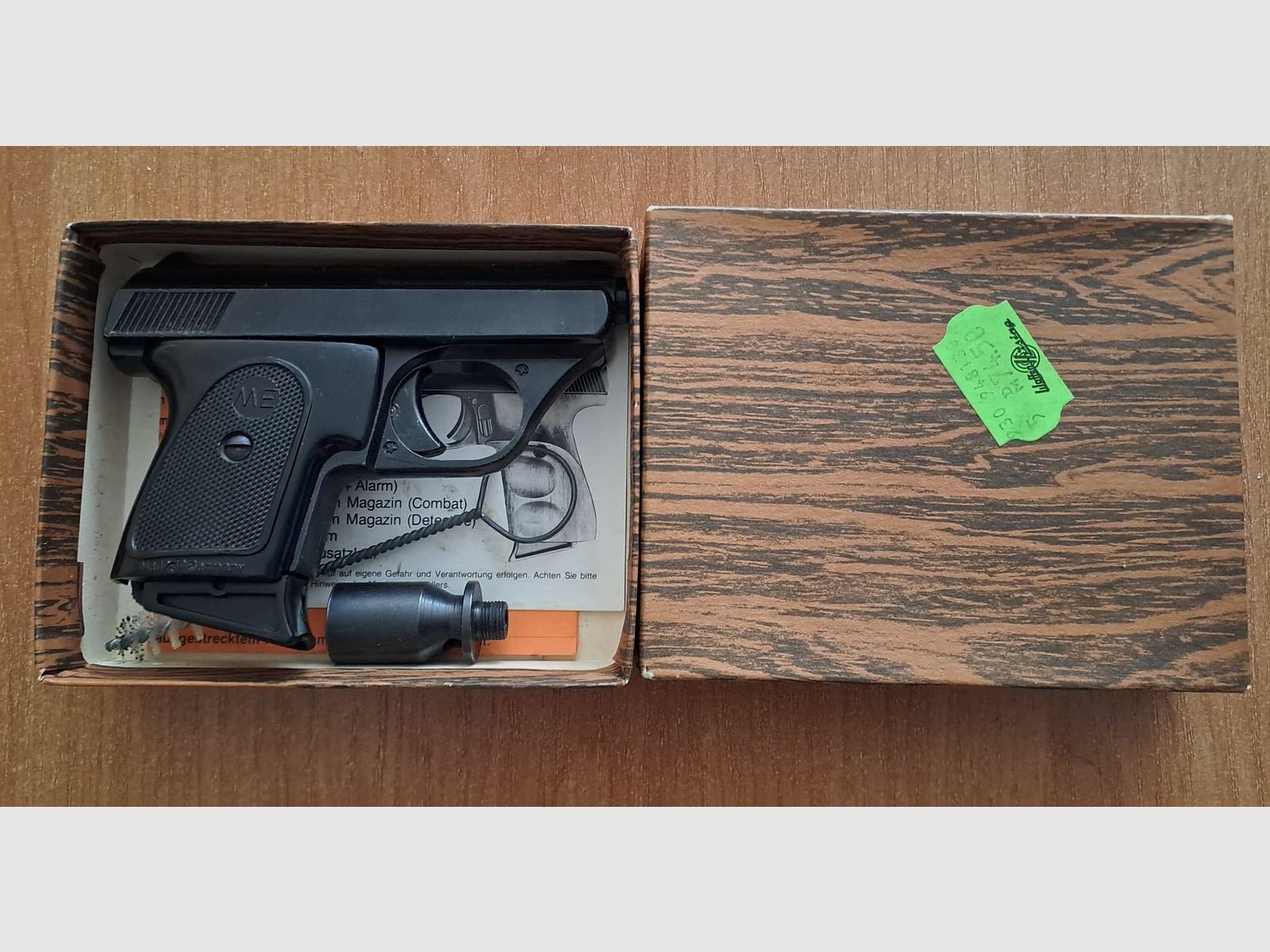 Rare ME 8 Detective 8mm bang in PTB 100/2 in packaging!