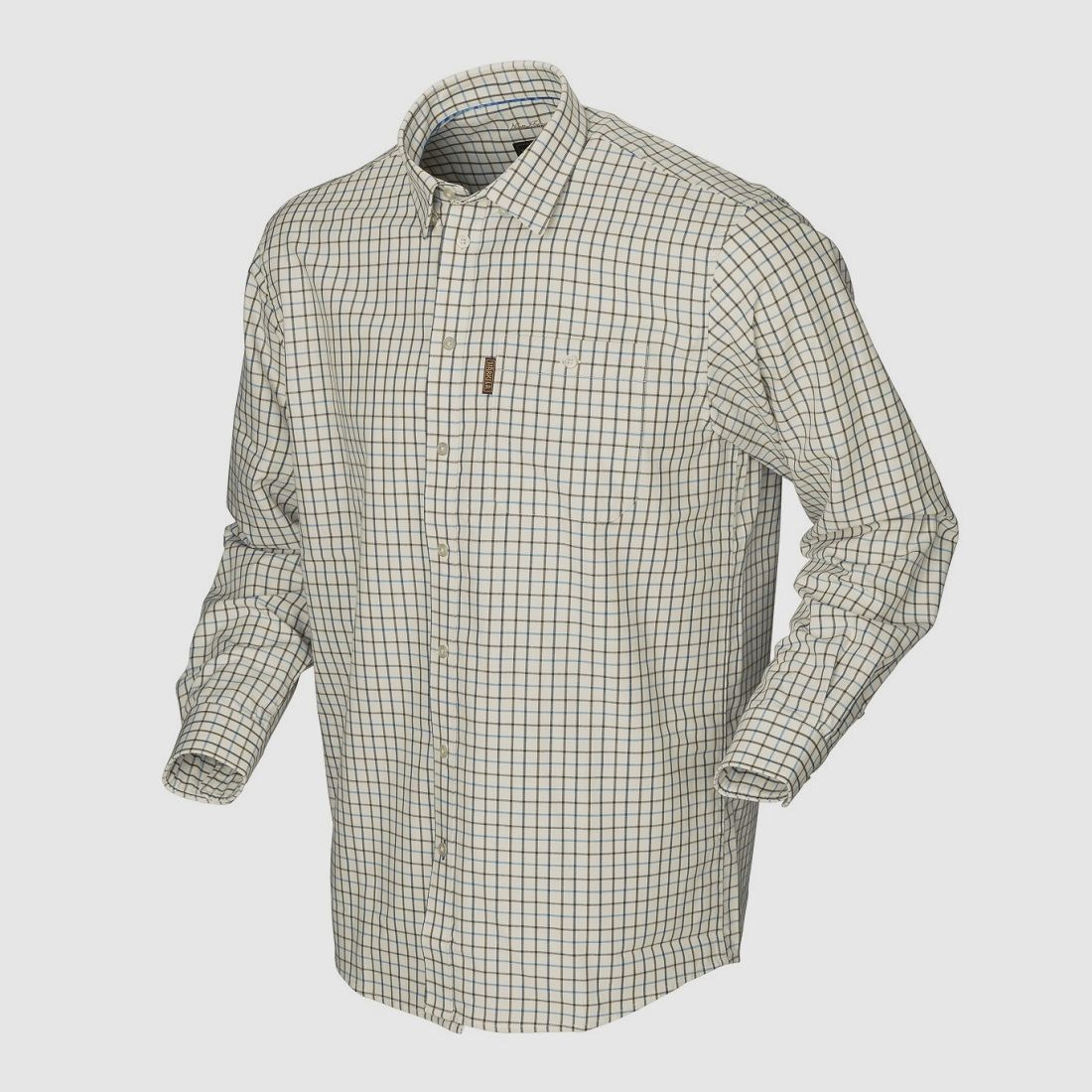 Hrkila Stornoway Active Hemd Green / Blue Check