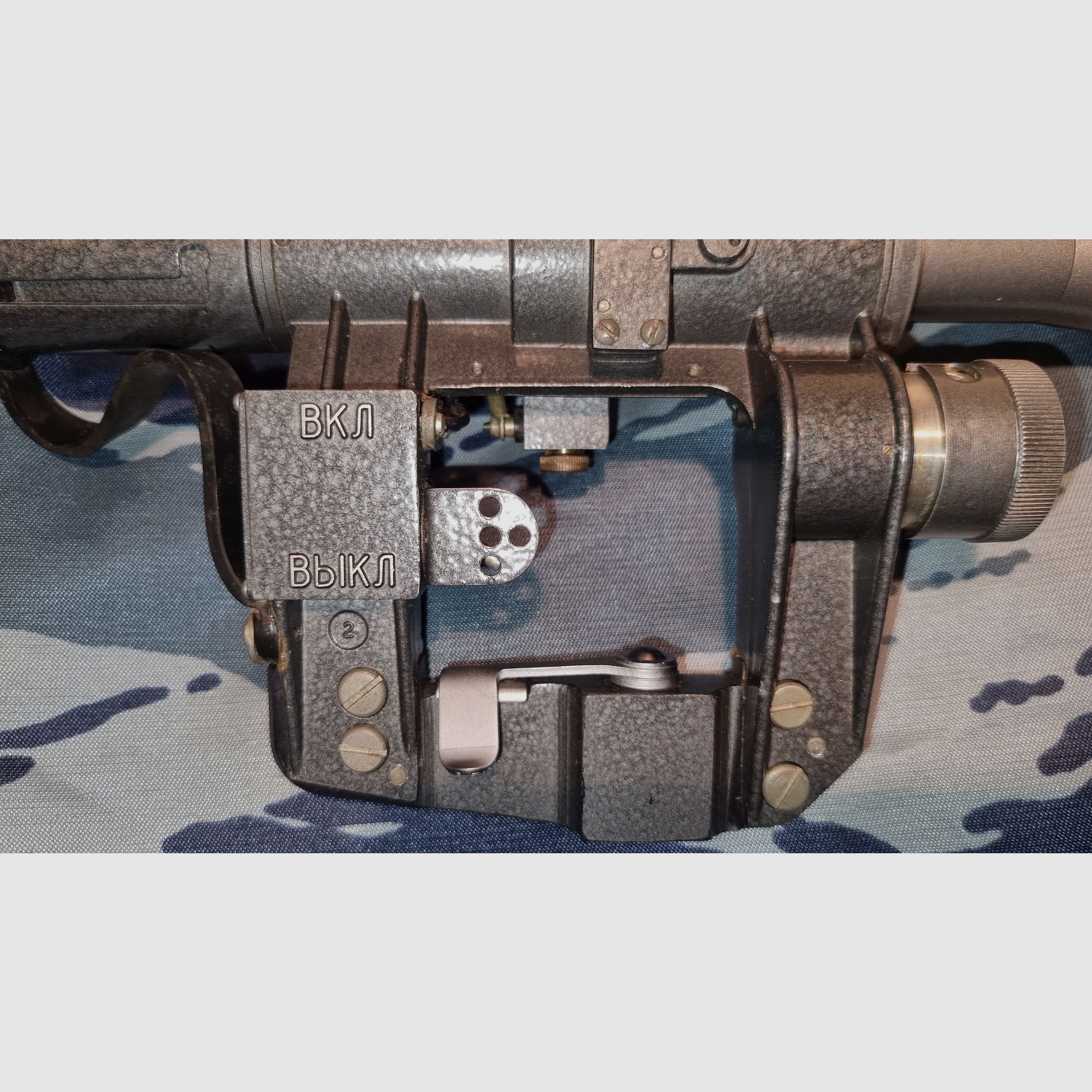 Telescopio belorusso BelOMO POSP 6x24 (PSO-1) per SVD Dragunow & AK Kalaschnikow SAIGA / Russia / Unione Sovietica / URSS