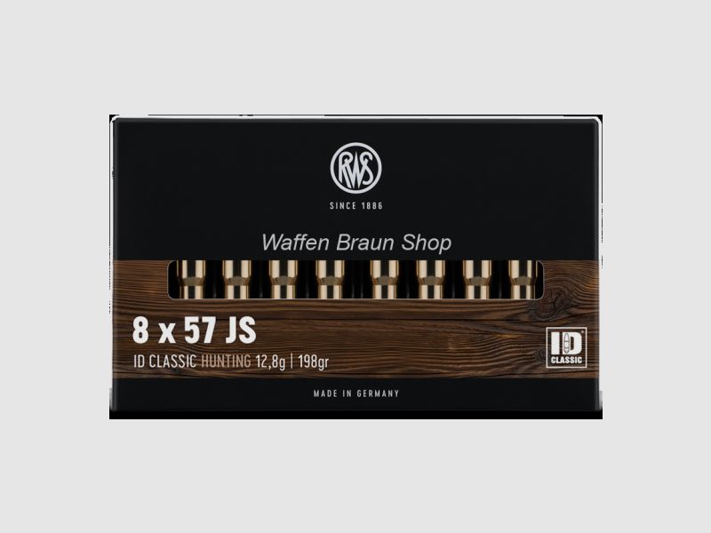 RWS 8X57 JS ID 12,8G 20ER