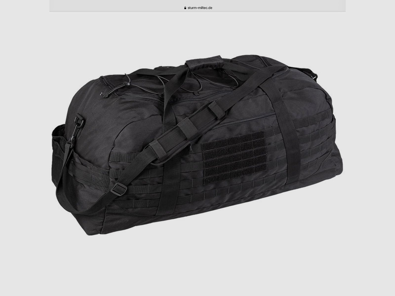 Große PARA COMBAT Tasche SCHWARZ, Bild 2 von 2