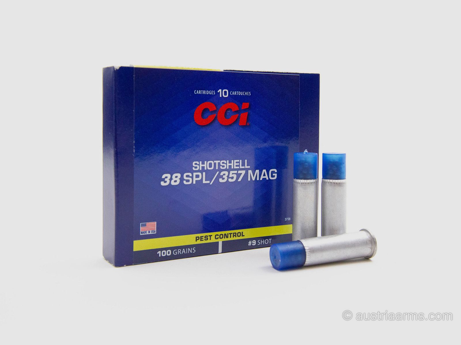 CCi Shotshell .38 SPL/.357 Mag. – 100grs