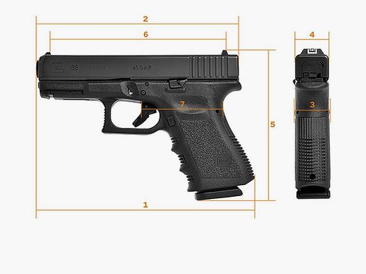 GLOCK 38 – Kal. .45 GAP