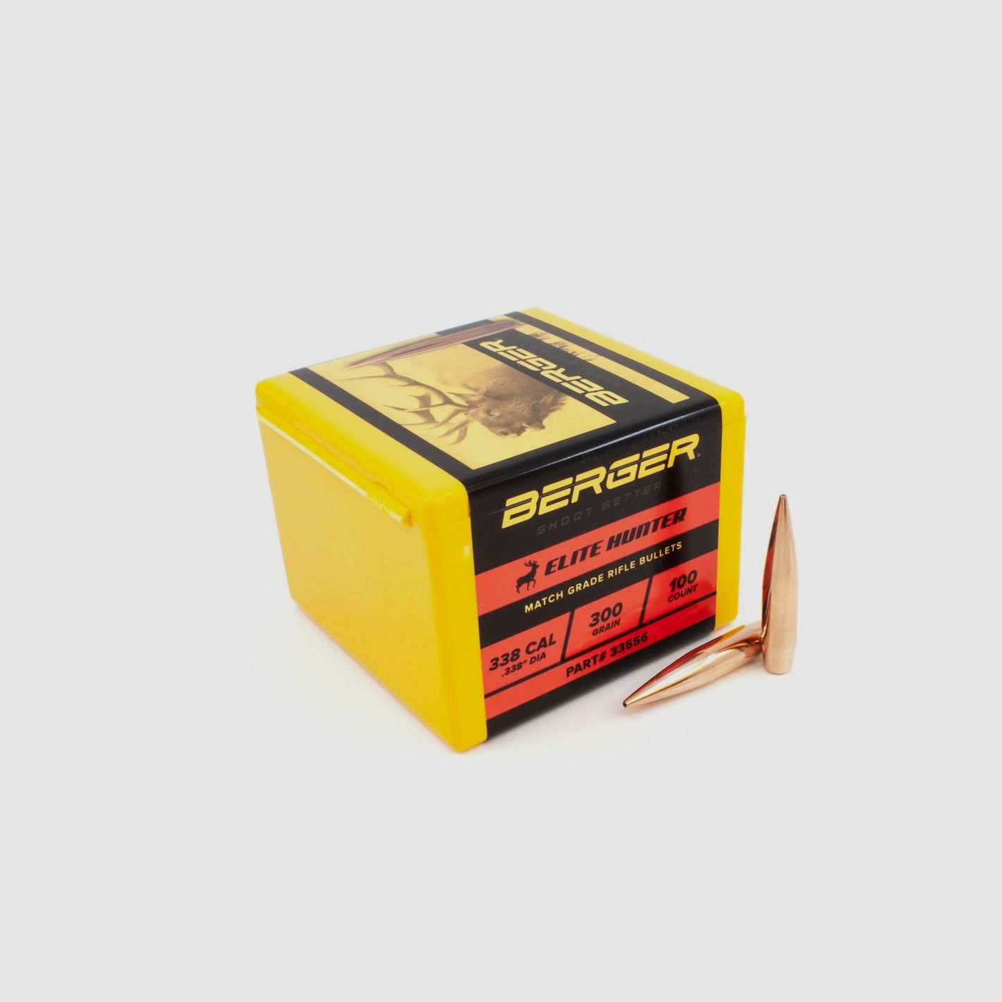BERGER GESCHOSSE 338 (.338) 300gr ELITE HUNTER 100 Stk, Bild 2 von 3