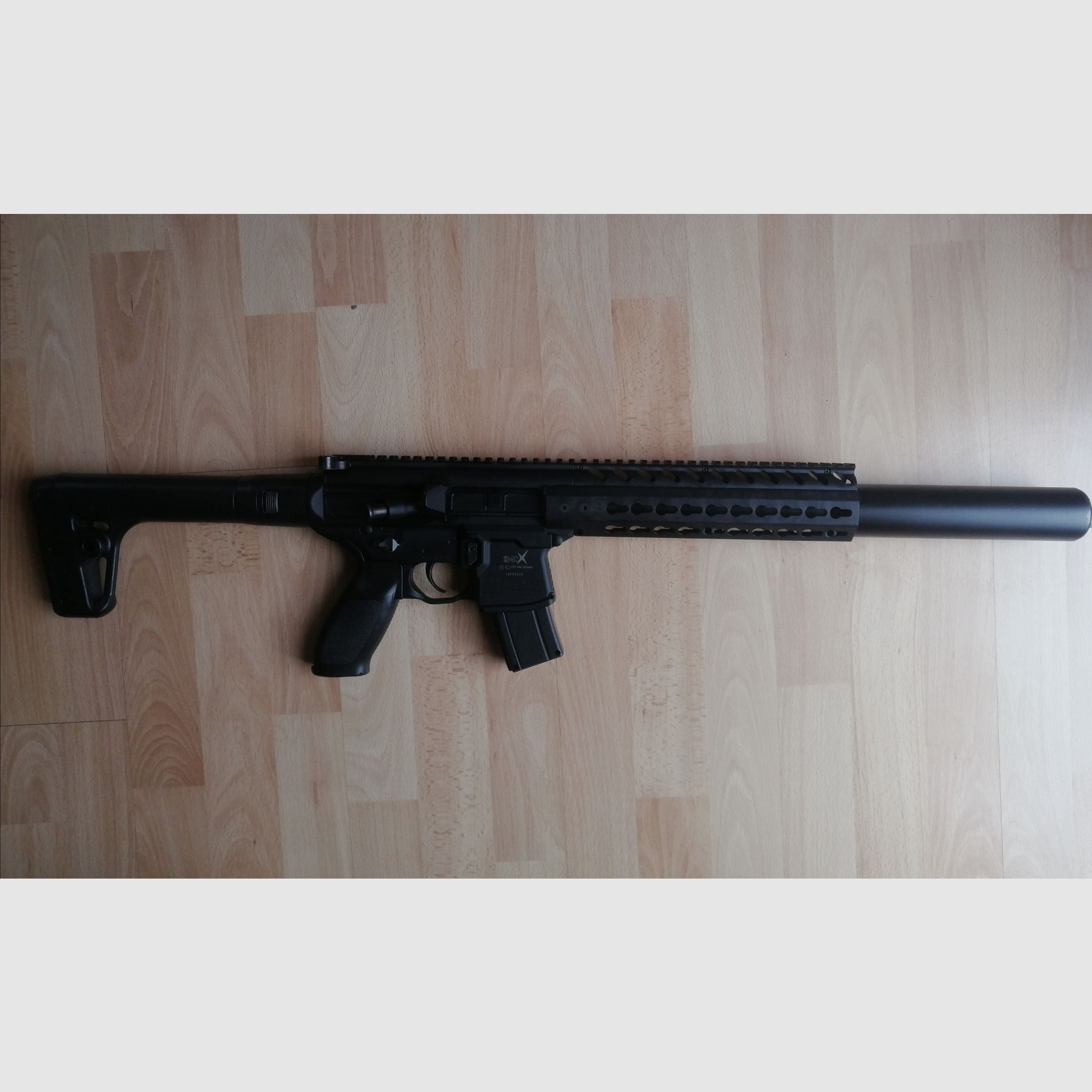 Rifle SigSauer MCX Co2, 7 Julios
