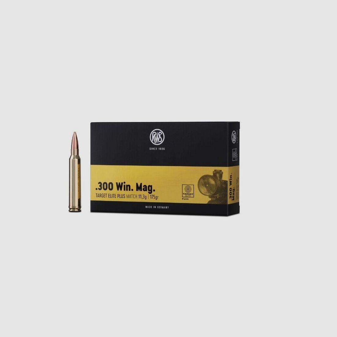 RWS TargetEliPlus 11.3g/175grs for .300 Win. Mag.
