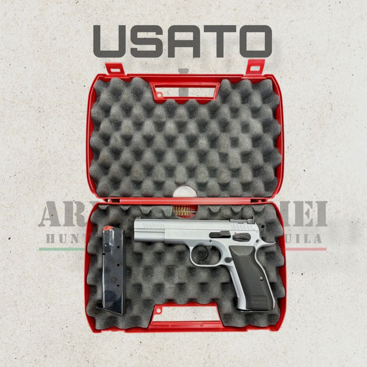 GEBRAUCHT – PISTOLE – TANFOGLIO MOD. P21L Kal. 9×21, Bild 3 von 3