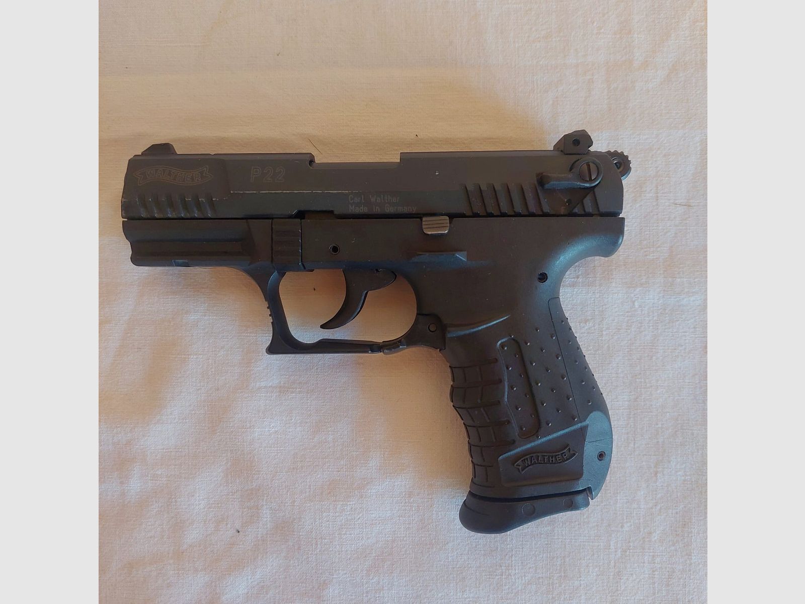 Walther P22 9mm P.A.K nero