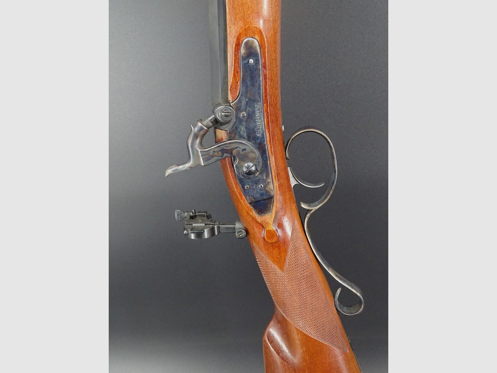 DP Pedersoli Mortimer Kaliber 45 BP mit Dioter Mortimer