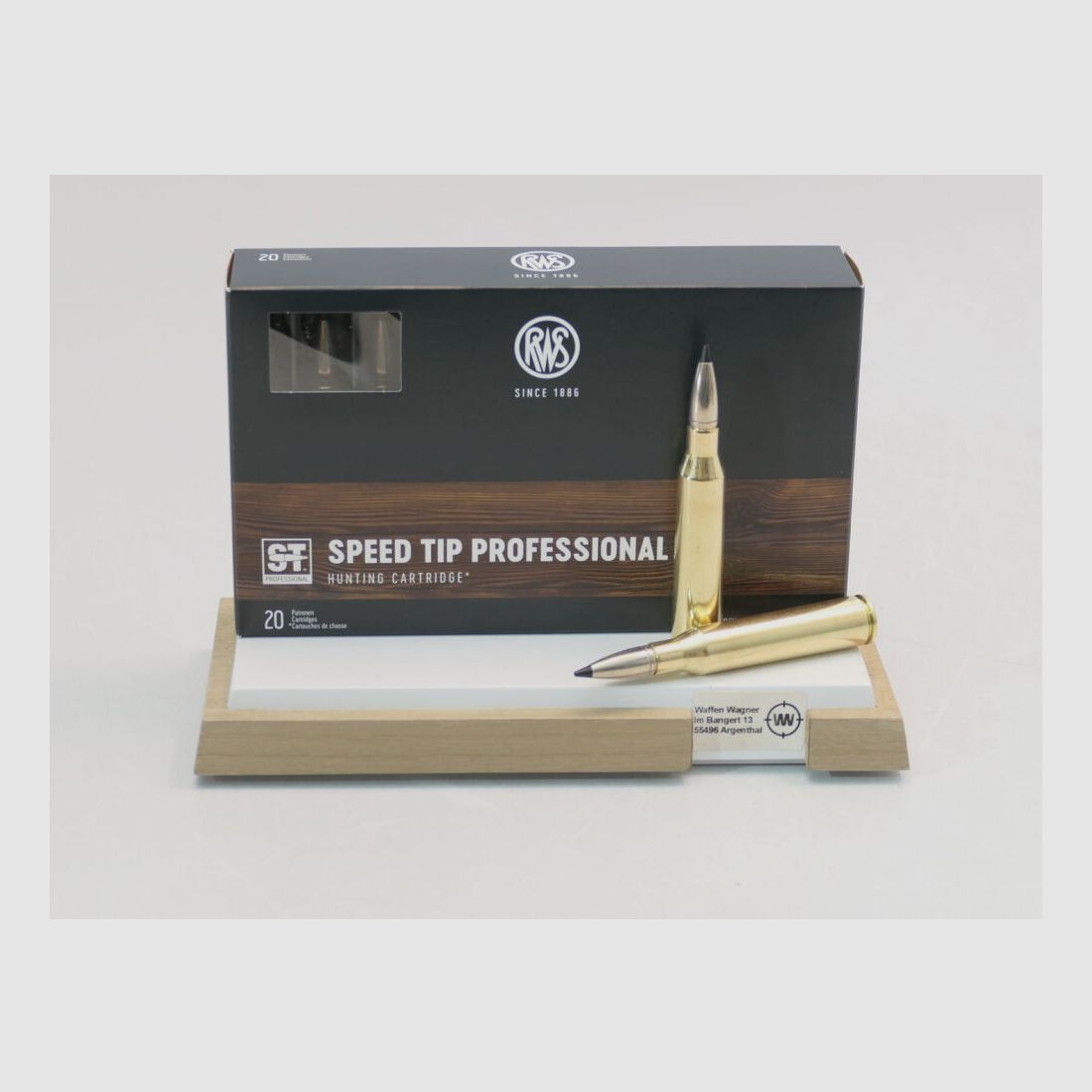 RWS Speed Tip Pro 16,2g/250grs à20 .338 Lapua Mag.