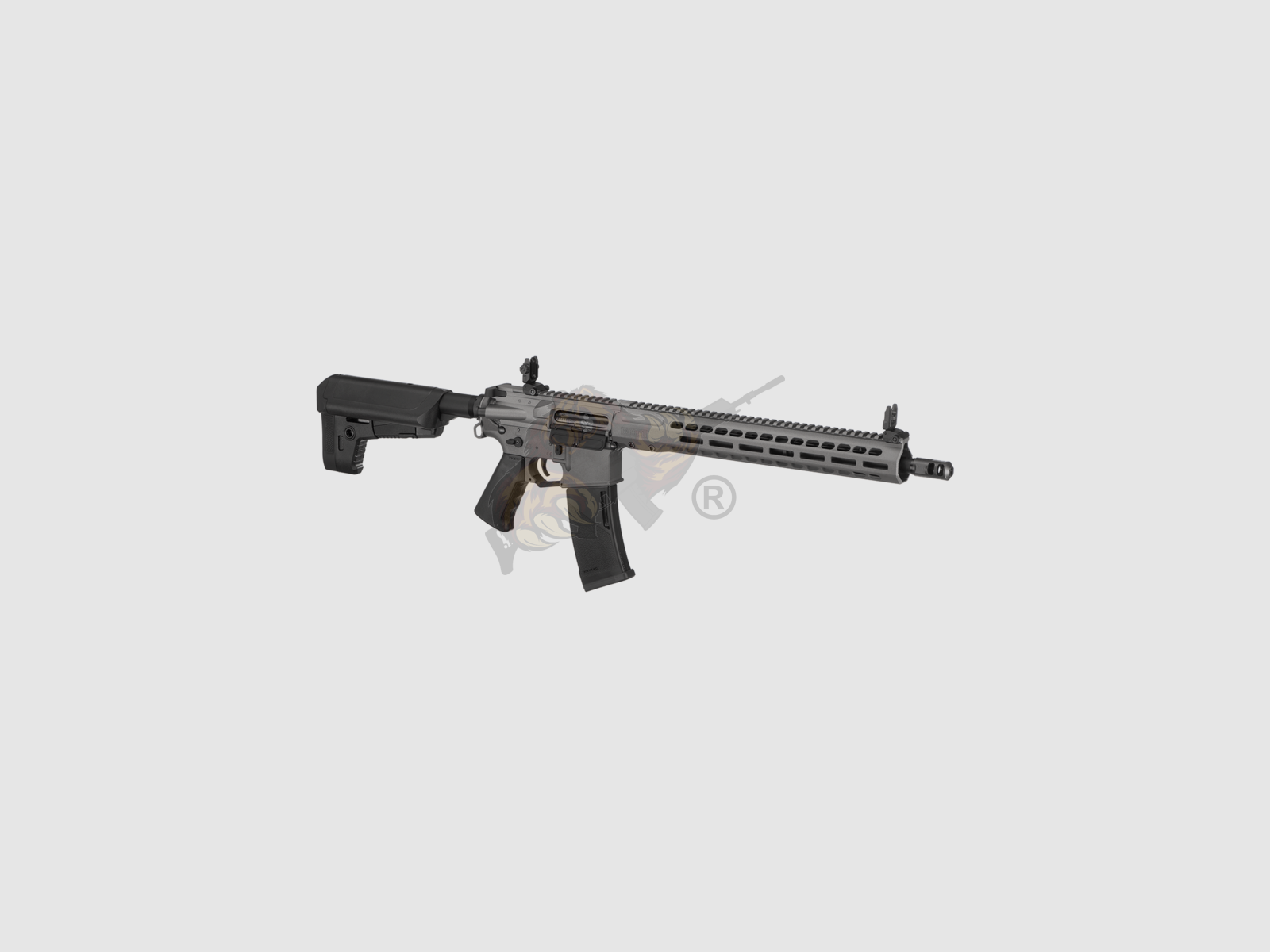 Barrett REC7 Carbine in Tungsten Airsoft Free from 18 - S-AEG -F- (Krytac), image 1 of 2