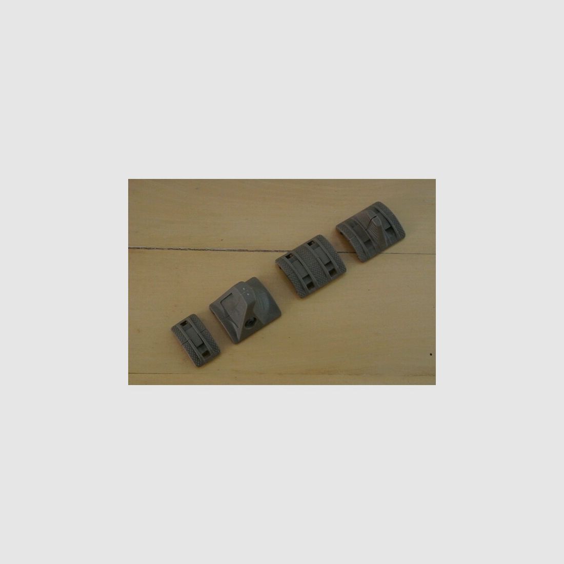 MP Hand Stop Kit Picatinny Rail Frontset Airsoft Softair Dark Earth