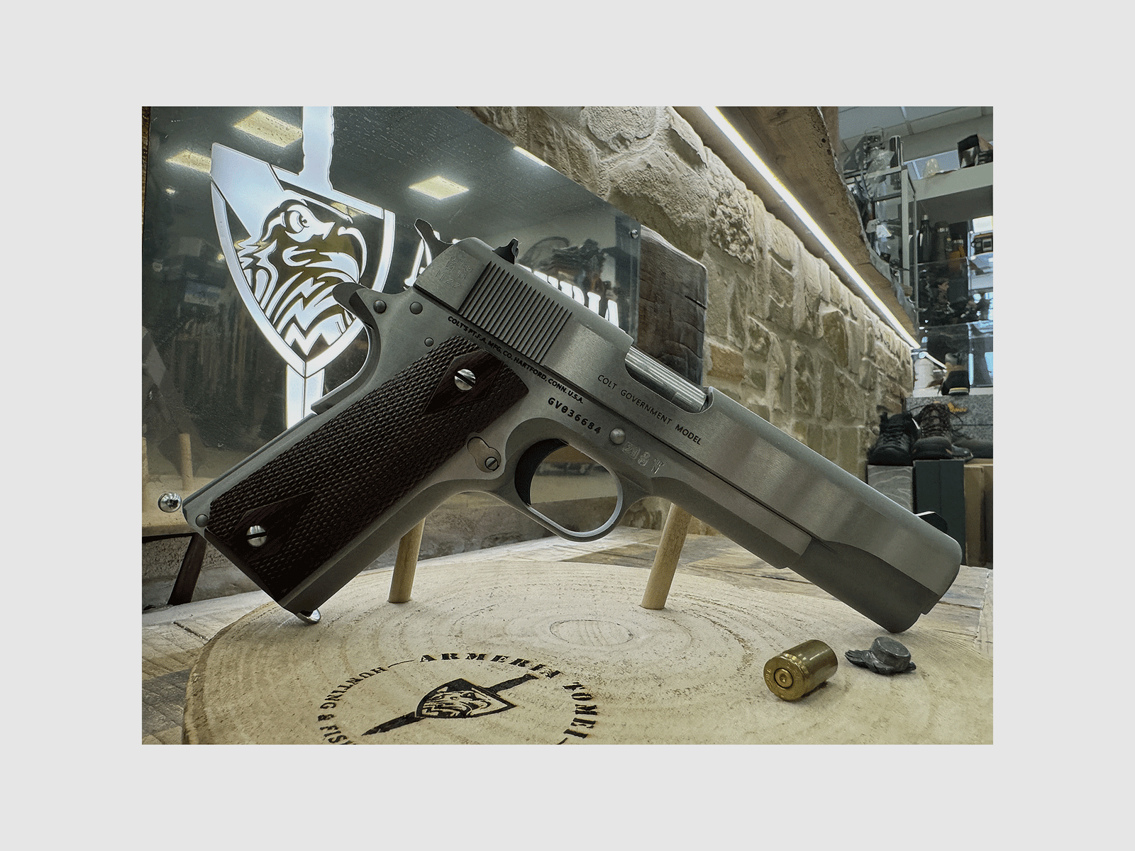 UTILISÉ – PISTOLE – COLT GOVERNMENT MODEL cal. 45 ACP, image 4 sur 6