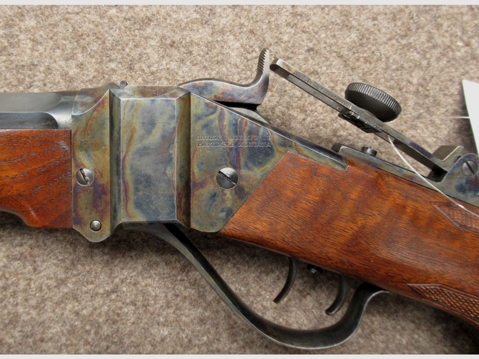 AB-199 SHILOH-SHARPS Büchse Mod. 1874 Kal. .40, Bild 4 von 10